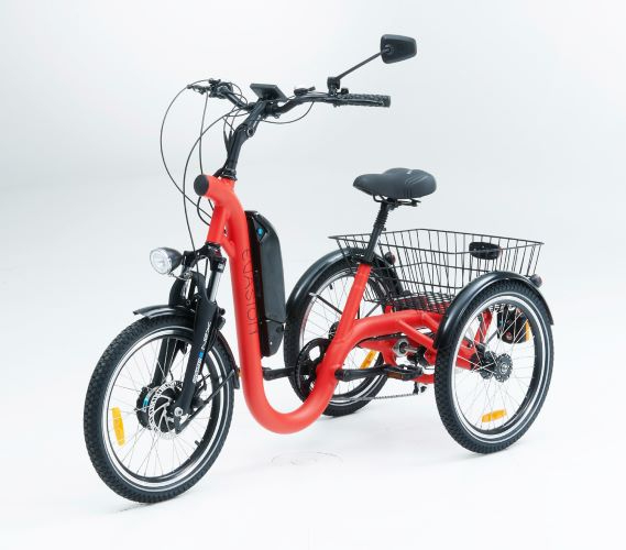 Tricycle Evasion EVASION Easy transport, Red Textured