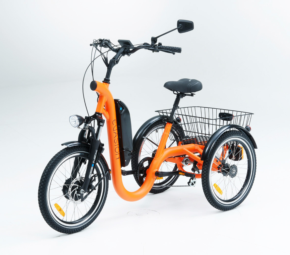 Tricycle Evasion EVASION Easy transport, Orange Textured