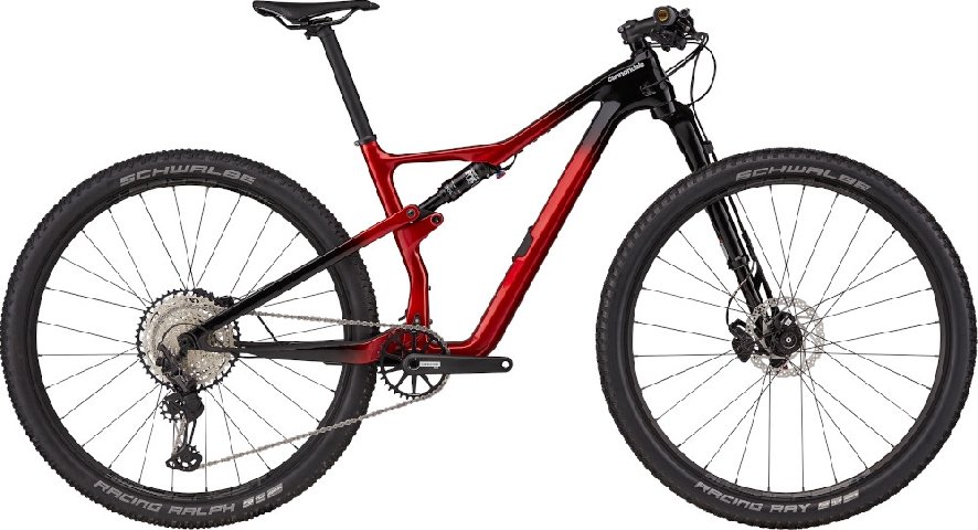 Cannondale Scalpel Crb 3 , Zwart/Rood