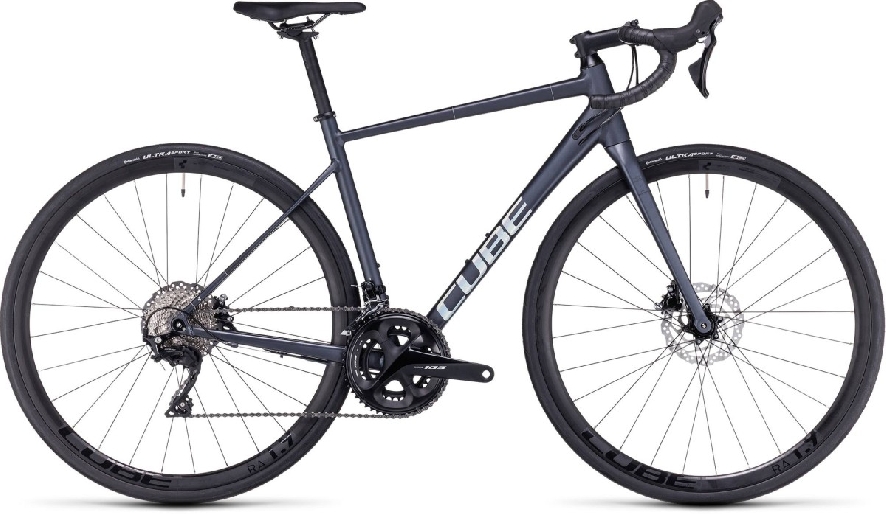 CUBE AXIAL WS RACE , Metalblack/rainbow