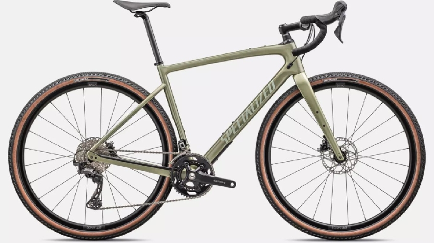 Specialized Diverge Sport Carbon Shimano GRX, Gloss Metallic Spruce/Spruce
