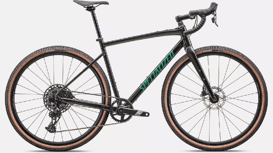Specialized Diverge E5 Comp, Gloss Met Obsidian/Met Pine Green