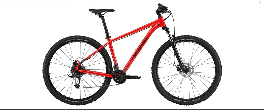 Cannondale Trail, Rally Red