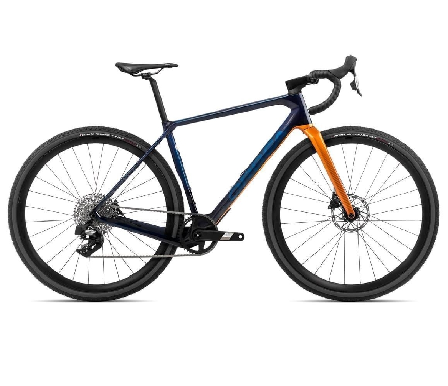 Orbea Terra M41eTEAM 1x, Blue Carbon - Orange