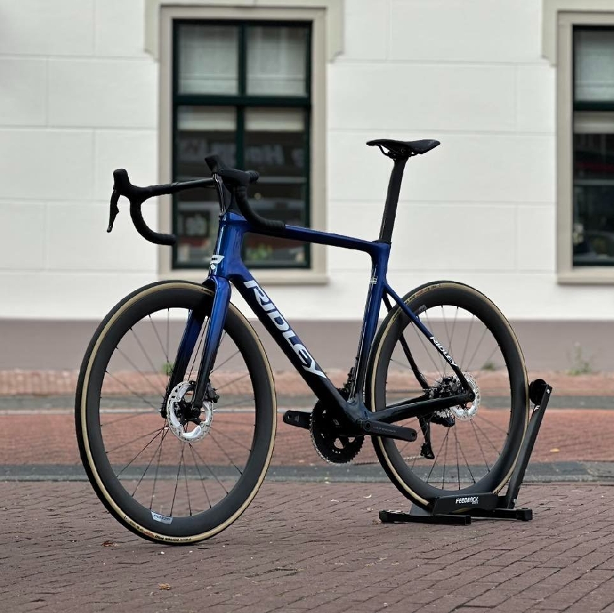 Ridley FALCN RS ULT Di2 RADIANT L, GALAXY BLUE // WHITE