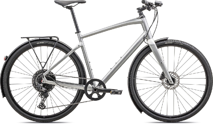 Specialized Sirrus X 4.0 Eq Lqdsil/fogtnt M, Liquid Silver/fog Tint