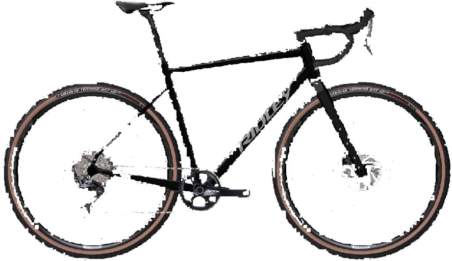 Ridley Kanzo Adventure Alu GRX400 2x10 MT L, KAV01AM mat zwart