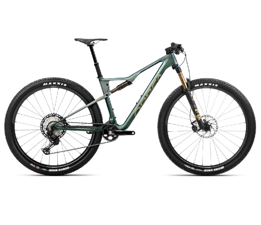 ORBEA OIZ M10, Seaweed Carbon View (Gloss) - Spaceship Green (Mat