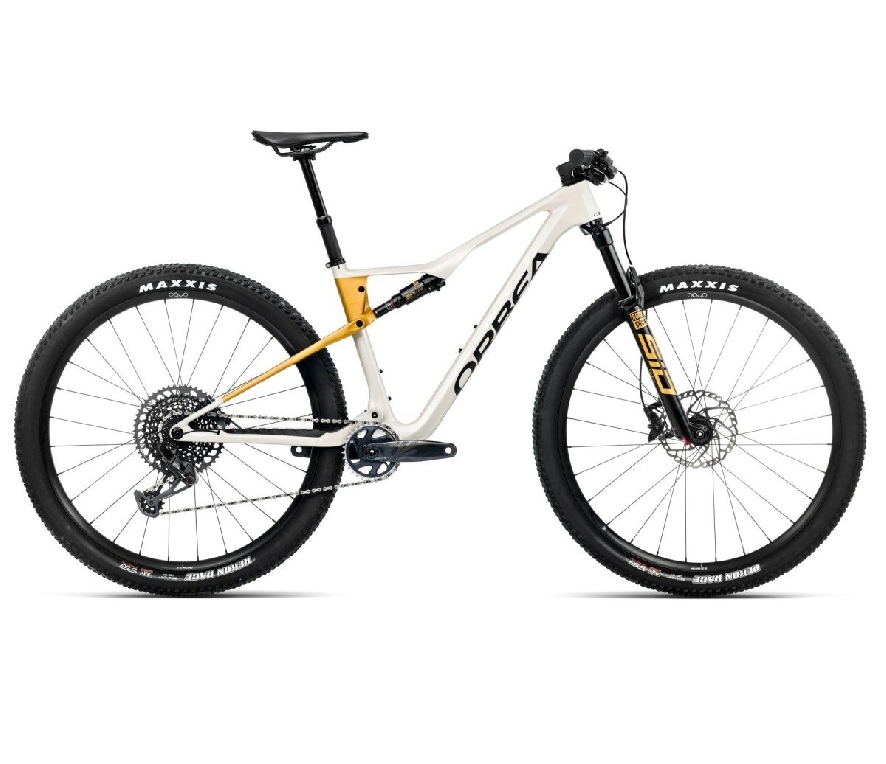 ORBEA OIZ M21, Ivory White (Gloss) - Bumblebee Yellow (Matt)