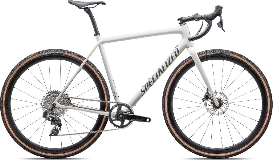 Specialized Crux Expert Dunewht/smklqdmet 58, Dune White/smoked Liquid Metal