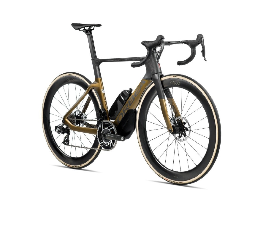 ORBEA ORCA AERO M30iLTD (4iiii-power meter), Olive Green (Gloss) - Carbon Raw (Matt)