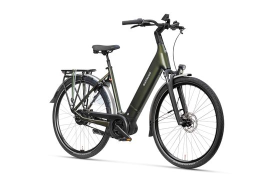 BATAVUS Finez E-Go Power Enviolo, Groen Glans