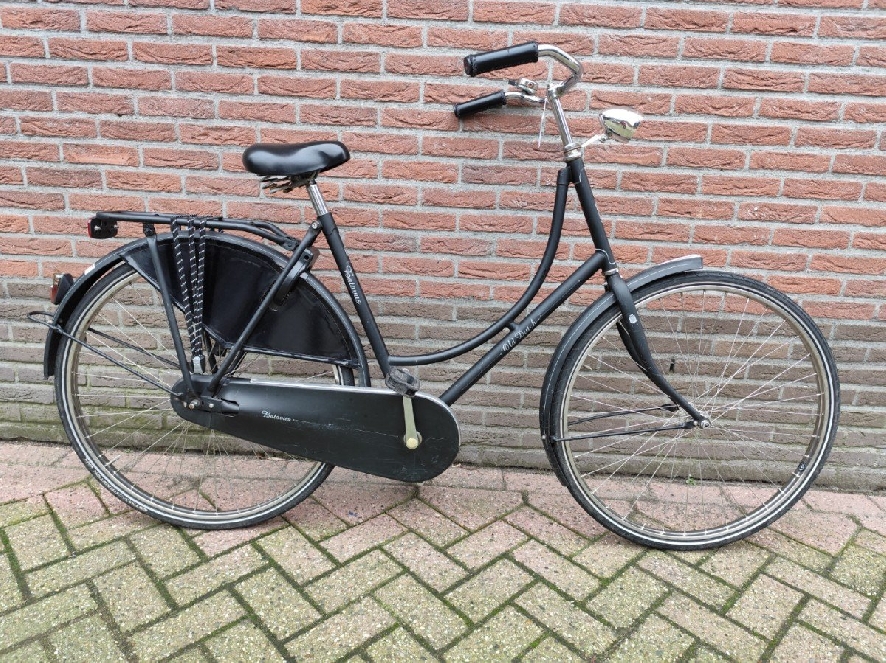 Batavus Old Dutch, zwart mat