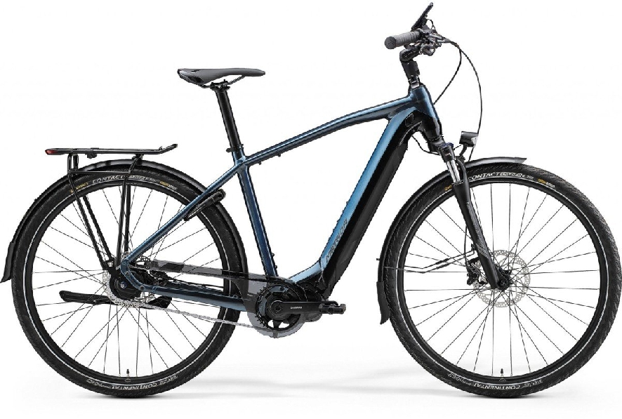 Merida E-SPRESSO 700 TEAL BLUE/BLACK L Lease de Wit, BLUE/BLACK