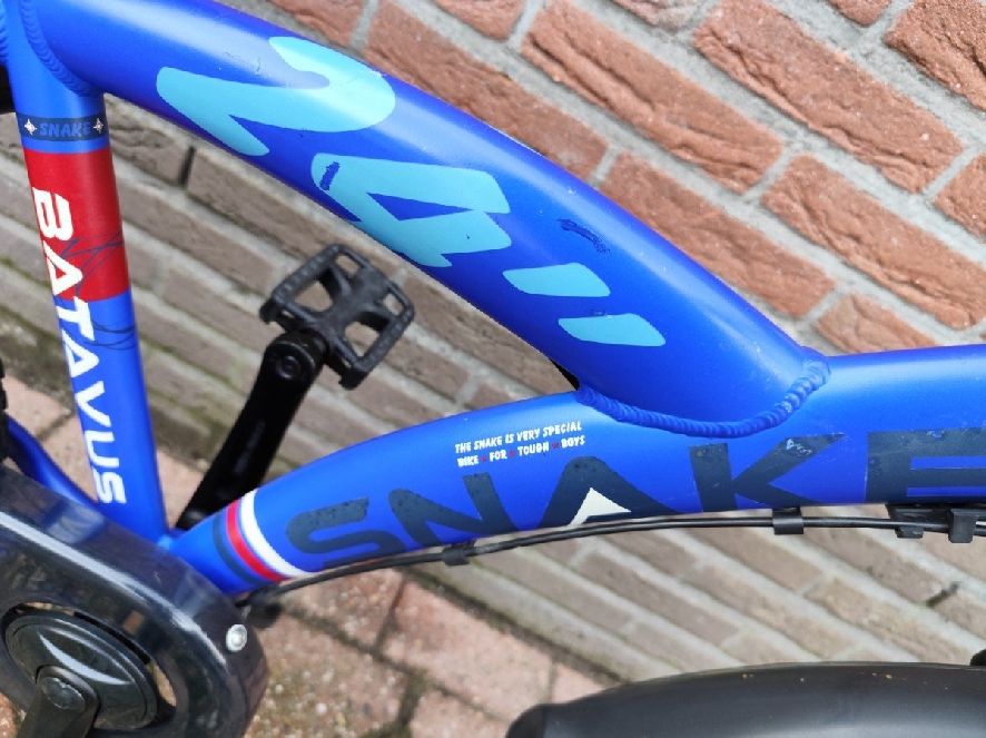 Batavus Snake 24 inch, Blauw