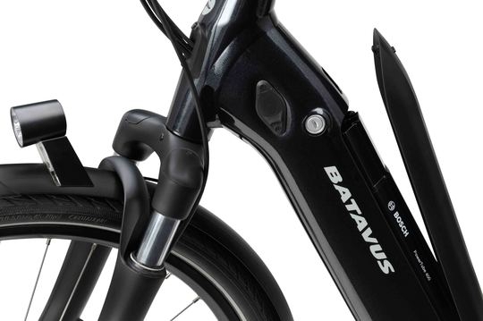 BATAVUS Finez E-go Power, Zwart Glans