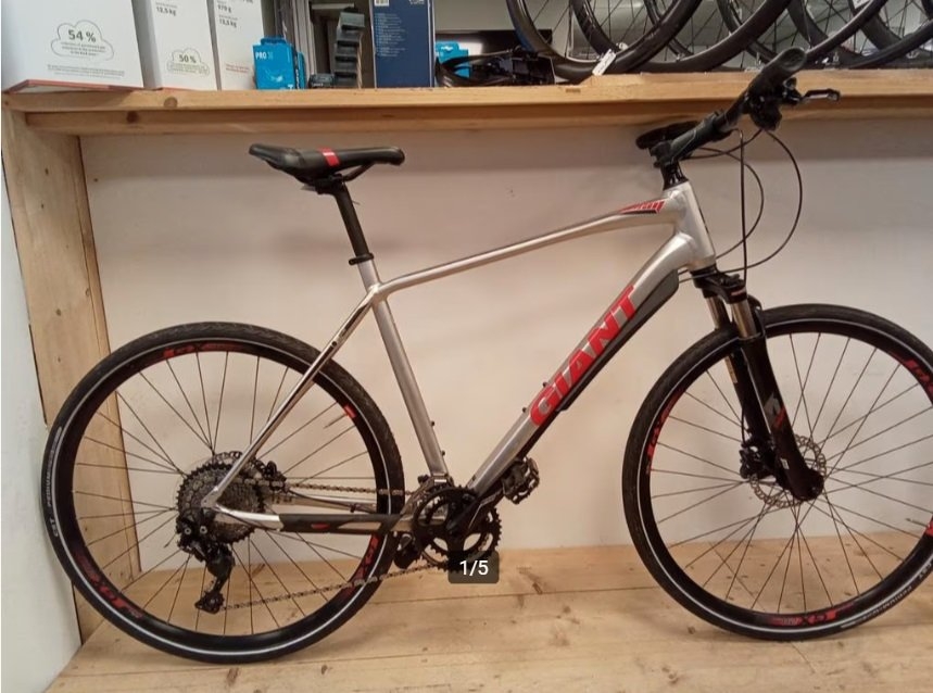 Giant Roam Heren grijs 55cm Large